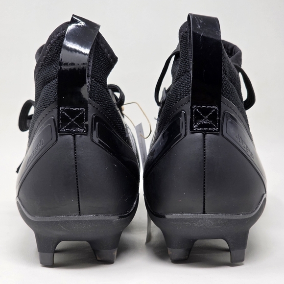 Adidas Adizero Impact Football Cleats Black White IE9661 Men’s Size 10.5 New - Picture 5 of 10
